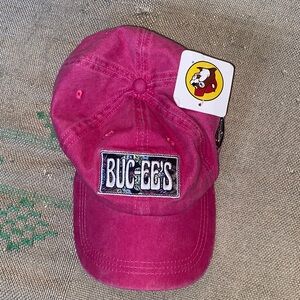 Buc-ee's Kids Pink Baseball Cap